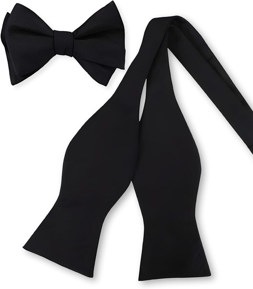 5794 100% Silk Self Tie Bow Tie | Untied Bowtie | Premium Bowties Wedding